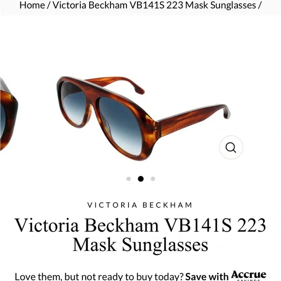 Victoria Beckham Mask Sunglasses - Picture 2 of 6